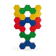 SINASPIELZEUG Holzspielzeug Bausteinspiel Honeyflower 25mm Steine Деревянная игрушка строительный блок игра Медовый цветок 25 мм кирпичи