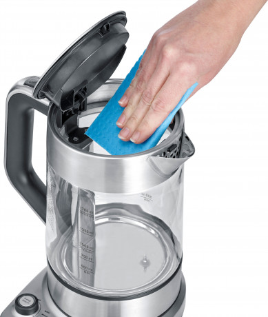 Severin Severin Wasser-/Teekocher WK 3422, 3000 W, Temperaturstufen von 40°C – 100°C in 5°C-Schritten wahlbar  Чайник/чайник Severin WK 3422, 3000 Вт, уровень температуры от 40°C до 100°C, выбираемый с шагом 5°C.