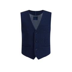 WE Fashion Jongens slim fit gilet met structuur Blazer fur Jungen Приталенный жилет Jongens со структурированным блейзером для мальчиков
