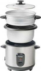 bestron bestron Reiskocher Bestron Reiskocher ARC100 Edelstahl 400 W 1 L  рисоварка Bestron Рисоварка Bestron ARC100 нержавеющая сталь 400 Вт 1 л