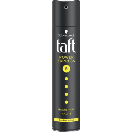 Schwarzkopf Taft Haarspray Power Express Haltegrad 5 sehr starker Halt, Тафт Лак для волос мгновенного высыхания сильной фиксации 5 , 250 мл