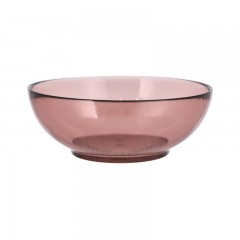 Bitz Bitz Kusintha - Glas pink Salatschussel d: 24 cm / h: 9 cm Bitz Kusintha - Салатник стеклянный розовый d: 24 см / высота: 9 см