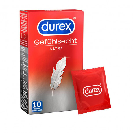 Durex Durex Gefuhlsecht Ultra Kondome  Безопасные ультра презервативы Durex