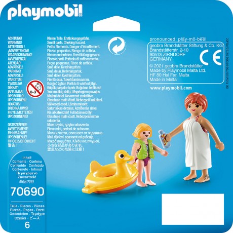 PLAYMOBIL PLAYMOBIL 70690 DuoPack Aqua Park Badegaste PLAYMOBIL 70690 Купальники DuoPack для аквапарка