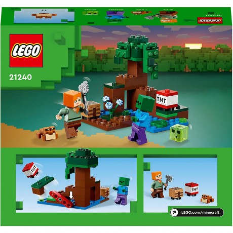 LEGO LEGO Minecraft 21240 Das Sumpfabenteuer LEGO Minecraft 21240 Болотное приключение