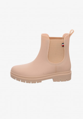 Tommy Hilfiger MATT ANKLE Wellies misty blush MATT ANKLE — Резиновые сапоги туманный румянец