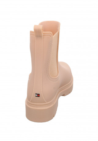 Tommy Hilfiger MATT ANKLE Wellies misty blush MATT ANKLE — Резиновые сапоги туманный румянец