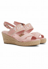 Tommy Hilfiger LOGO MID Espadrilles soothing pink LOGO MID Эспадрильи успокаивающий розовый