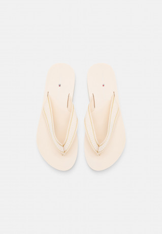 Tommy Hilfiger WEBBING  T-bar sandals sugarcane WEBBING Сандалии с Т-образной перемычкой сахарный тростник