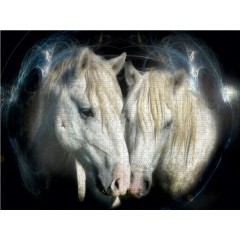 CALVENDO Puzzle CALVENDO Puzzle Das Paar camarguais Пазл CALVENDO Puzzle Пара камаргуа