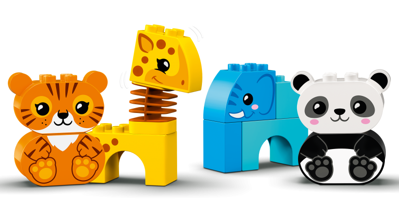 Lego Mein erster Tierzug Мой первый звериный ход