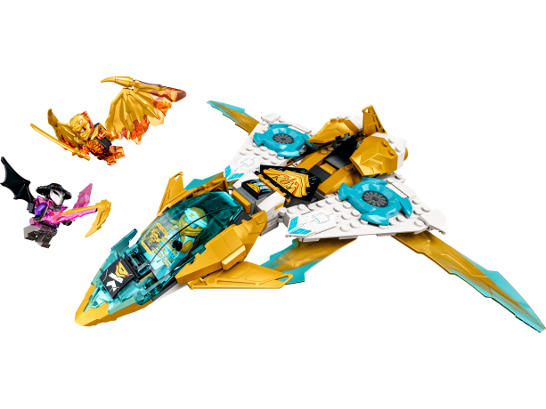 Lego Zanes Golddrachen-Jet Самолет Золотого Дракона Зейна