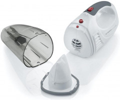 Severin Severin Akku-Handstaubsauger HV 7144 S?POWER home  car Li 20, beutellos, Fugenduse mit abnehmbarer Burste fur Zwischenraume, Gummiduse  Беспроводной ручной пылесос Severin HV 7144 S?POWER для домашнего автомобиля Li 20, без мешка, насадка со съемн