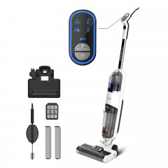 Redkey Redkey Nass-Trocken-Akkusauger W12, 150,00 W, Beutellos, Handstaubsauger, Akkustaubsauger, Selbstreinigung, Staubsauger Kabellos, 3-in-1 Nass Trockensauger, LED Anzeige, Doppelwassertank  Беспроводной пылесос Redkey для сухой и влажной уборки W12, 