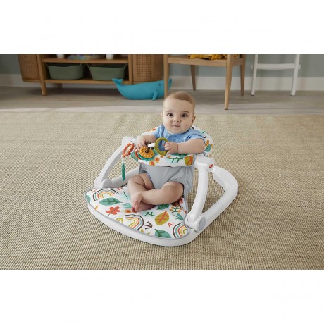 Mattel Fisher-Price Wunderwald Bodensitz mit Tablett Напольное сиденье Fisher-Price Wunderwald с подносом