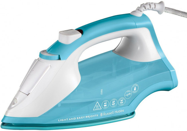 RUSSELL HOBBS RUSSELL HOBBS Dampfbugeleisen 26482-56 Light and Easy Brights Aqua, 2400 W blau Паровой утюг RUSSELL HOBBS 26482-56 Light and Easy Brights Aqua, 2400 Вт