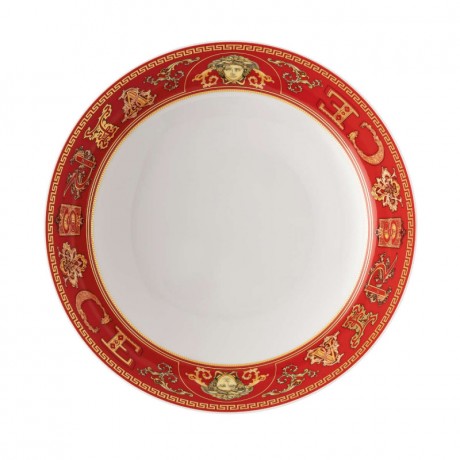 Rosenthal meets Versace Rosenthal Versace Virtus Holiday Suppenteller 22 cm Rosenthal Versace Virtus Holiday Суповая тарелка 22 см