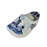 Фигурка винтажная Delft Blue Holland "Башмачок с мельницей", фарфор, 6 x 16 x 8 см, Нидерланды, 1960-1970гг.