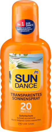 SUNDANCE Transparentes Sonnenspray Солнцезащитный спрей Солнцезащитный прозрачный спрей LSF 20, 200 мл