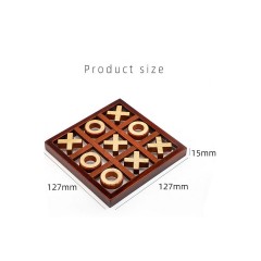 Hocan Tic-Tac-Toe Brettspiel-Bausteinspielzeug fur die fruhe Bildung von Kindern Настольная игра крестики-нолики