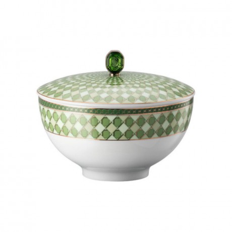 Rosenthal Swarovski x Rosenthal SIGNUM Fern Suppenschale mit Deckel 0,82 L Супница Swarovski x Rosenthal SIGNUM Fern с крышкой 0,82 л