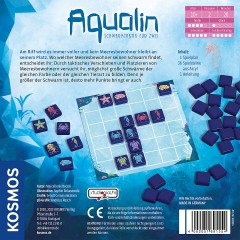 Kosmos 691554 Aqualin Настольная игра для детей, взрослых, компании, для 2 игроков в возрасте от 10 лет и старше