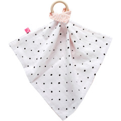 Motherhood Schmusetuch mit Beissring aus Holz Одеяло с деревянным кольцом для прорезывания зубов