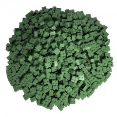 LEGO LEGO 2x2 Steine Sandgrun - 100 Stuck - Sandgreen bricks 3003 LEGO 2x2 кирпичи Sandgreen - 100 штук - Sandgreen кирпичи 3003