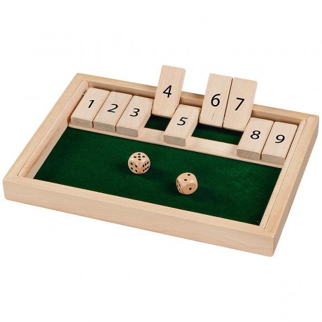 goki Wurfelspiel Shut the box Игра в кости «Закрой коробку»