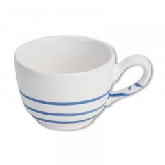 Gmundner Keramik Gmundner Keramik Pur Geflammt Blau Kaffee-Obertasse glatt 0,19 L / h: 6,6 cm Кофейная чашка Gmundner Ceramics Pur Flamed Blue гладкая 0,19 л / высота: 6,6 см