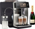 Saeco Saeco Kaffeevollautomat Xelsis Deluxe SM8785/00, fur 22 Kaffeespezialitaten, mit 8 Benutzerprofilen und 5" Touchscreen  Полностью автоматическая кофемашина Saeco Xelsis Deluxe SM8785/00, для 22 сортов кофе, с 8 профилями пользователя и сенсорным экр