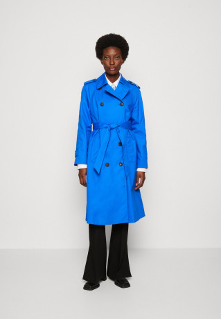 Tommy Hilfiger Trenchcoat electric blue плащ синий электрик