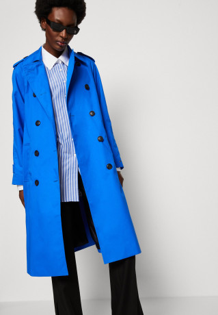 Tommy Hilfiger Trenchcoat electric blue плащ синий электрик