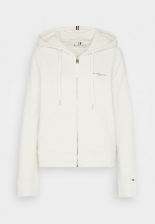 Tommy Hilfiger 1985 ZIP HOODIE Zip-up sweatshirt weathered white 1985 ZIP HOODIE Толстовка на молнии выветрившийся белый
