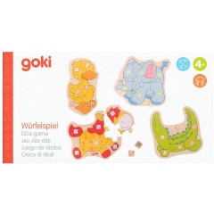goki Wurfelspiel Tiere (Kinderspiel) Игра в кости (детская игра)