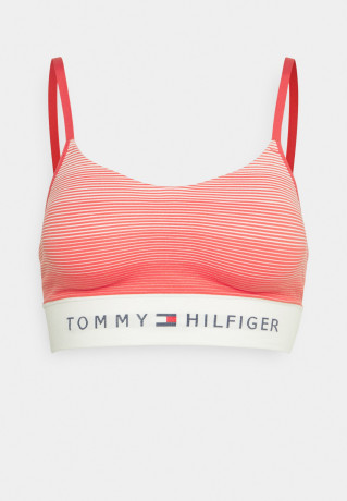 Tommy Hilfiger BRALETTE Bustier stripe primary red БРАЛЕТТ Бюстье полоса первичная красная