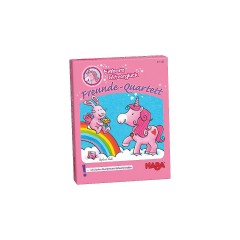 Haba HABA 301793 Einhorn Glitzergluck Freunde-Quartett HABA 301793 Unicorn Glitter Gluck Friends Quartet