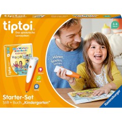 Ravensburger tiptoi Starter-Set: Stift und Worter-Bilderbuch Kindergarten Стартовый набор tiptoi: ручка и книжка с картинками для детского сада