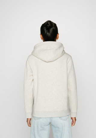 Tommy Hilfiger MONOGRAM HOODIE Hoodie heathered oatmilk ХУДИ С МОНОГРАММОЙ Толстовка с капюшоном овсяное молоко