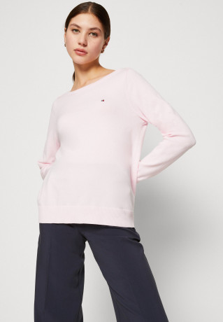 Tommy Hilfiger STITCH Jumper pastel pink СТРОЧКА перемычки пастельно-розовый