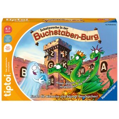 Ravensburger tiptoi Schatzsuche in der Buchstaben-Burg Охота за сокровищами tiptoi в замке письма
