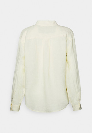 Tommy Hilfiger RELAXED LONG  Button-down blouse lemon RELAXED LONG Блузка на пуговицах лимон