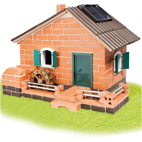 teifoc teifoc Steinbaukasten Solar-Haus-Windmuhle 380 Teile Каменный конструктор teifoc солнечный дом ветряная мельница 380 деталей