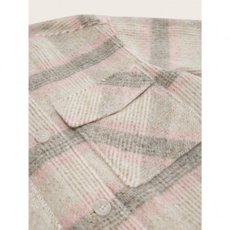 TOM TAILOR Jacken Hemdjacke mit Karomuster Jeansjacken Куртки Жакет-рубашка в клетку джинсовые куртки