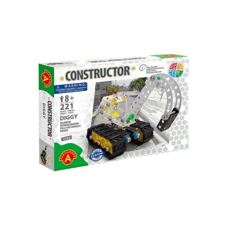 Alexander Toys Bagger Diggy (221 Teile) Экскаватор Diggy (221 шт.)