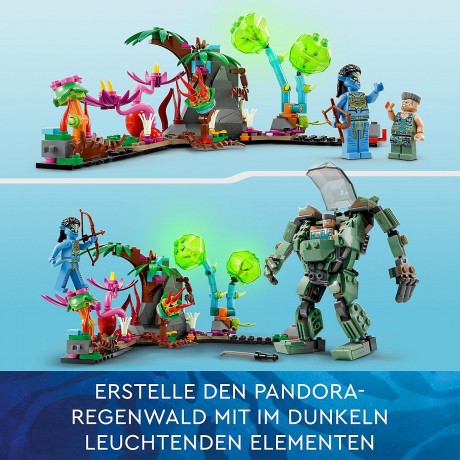 LEGO LEGO Avatar 75571 Neytiri und Thanator vs. Quaritch im MPA LEGO Avatar 75571 Нейтири и Танатор против Куорича в MPA