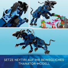 LEGO LEGO Avatar 75571 Neytiri und Thanator vs. Quaritch im MPA LEGO Avatar 75571 Нейтири и Танатор против Куорича в MPA