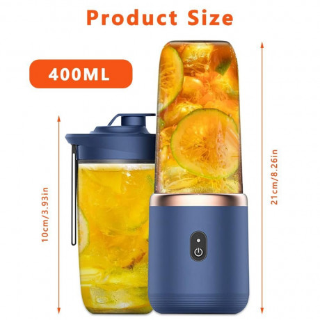 PRANITE PRANITE Smoothie-Maker Tragbarer Mixer, Portable Blender Smoothie Maker fur Smoothies, USB Smoothie Maker to Go, Mini Mixer fur Auto, Sport, Kuche  Портативный блендер PRANITE Smoothie Maker, портативный блендер Smoothie Maker для смузи, USB-прибо
