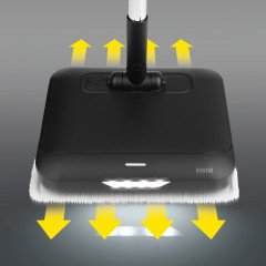 N8WERK N8WERK Akku-Wischmopp Akku-Vibrationsmopp Bodenwischer, Midnight Black Edition schwarz 240V  N8WERK беспроводная швабра с вибрацией швабра для пола, Midnight Black Edition черный 240В