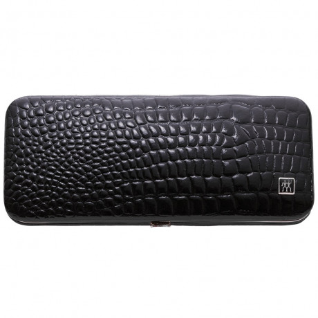 ZWILLING  Rahmen-Etui, Rindleder, schwarz, 5-tlg.  Каркасный чехол, воловья кожа, черный, 5 шт.